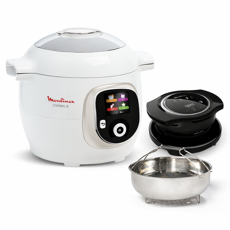 Moulinex Cookeo+ Extra Crisp – Multicuiseur haute pression Air fryer Blanc 1600 W