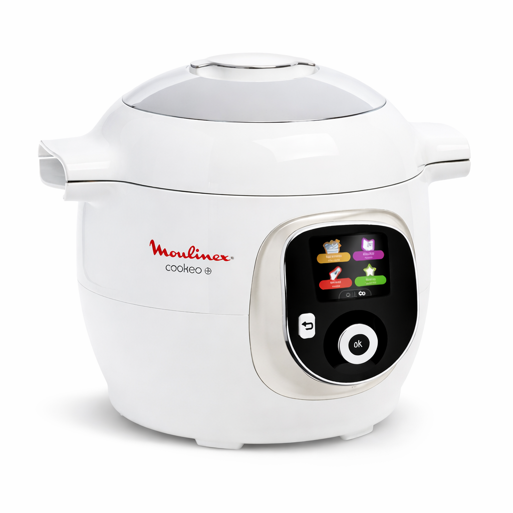 Moulinex Cookeo+ Extra Crisp – Multicuiseur haute pression Air fryer Blanc 1600 W
