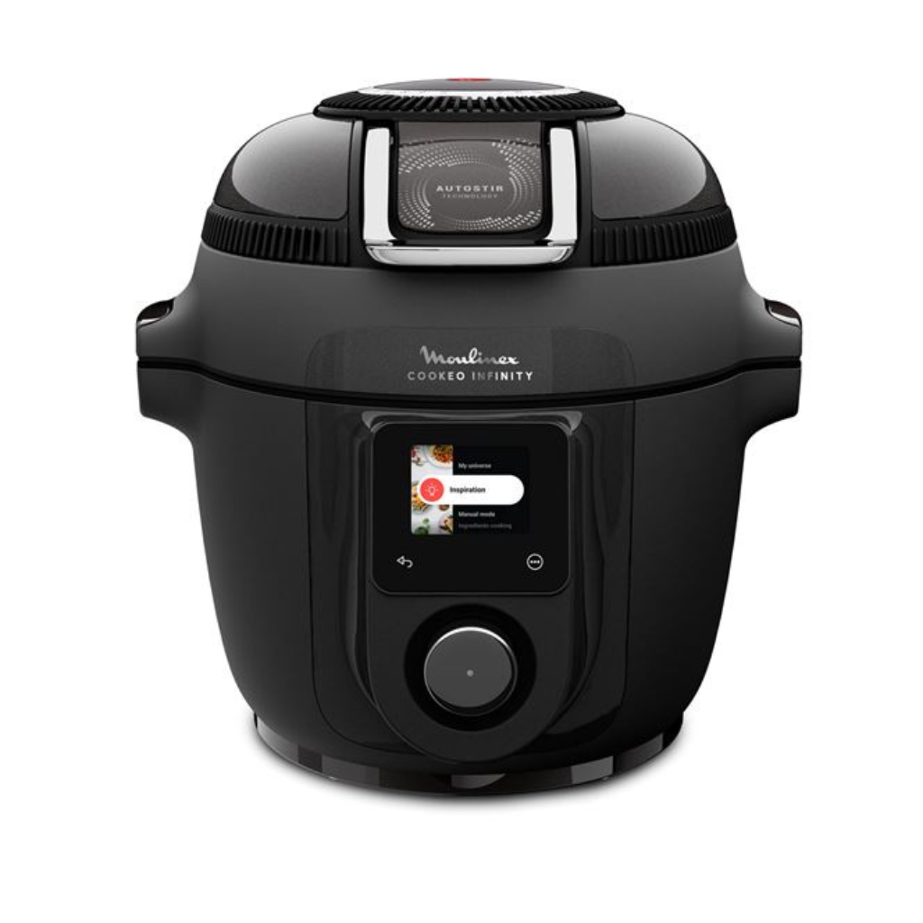 Moulinex CE9828F0 Cookeo Infinity – Air fryer + Multicuiseur Noir 1600 W