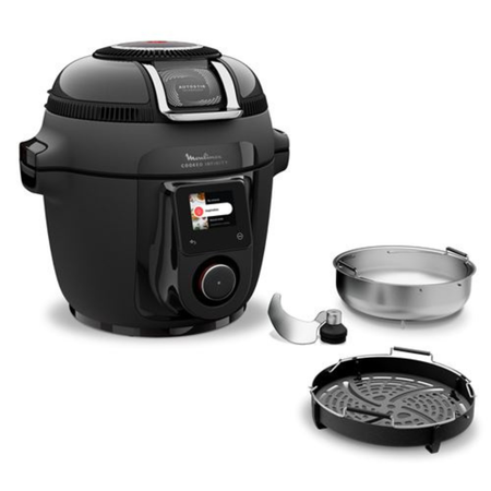 Moulinex CE9828F0 Cookeo Infinity – Air fryer + Multicuiseur Noir 1600 W
