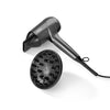 BaByliss Titanium Shine D6200DE Sèche-cheveux professionnel 1600W moteur digital anti-frizz diffuseur cheveux bouclés gris anthracite