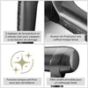 BaByliss Titanium Shine D6200DE Sèche-cheveux professionnel 1600W moteur digital anti-frizz diffuseur cheveux bouclés gris anthracite