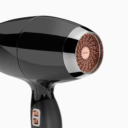 BaByliss Air Power Pro 6716DE Sèche-cheveux ionique 2300W flux 122 km/h diffuseur cheveux bouclés noir