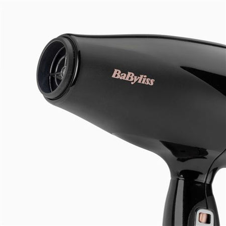 BaByliss Air Power Pro 6716DE Sèche-cheveux ionique 2300W flux 122 km/h diffuseur cheveux bouclés noir