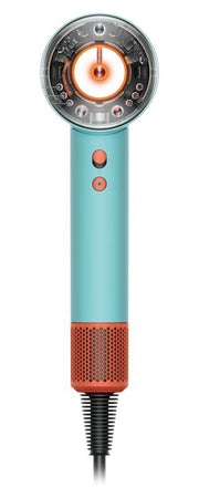 Dyson Supersonic Nural Sèche-cheveux intelligent ionique diffuseur cheveux bouclés tous types bleu orange 1600W