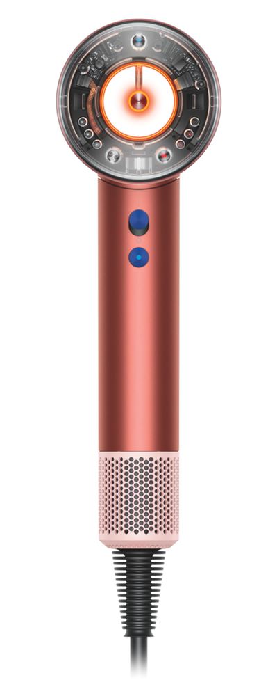 Dyson Supersonic Nural Sèche-cheveux intelligent ionique diffuseur Wave Curl tous types cheveux 1600W rose fraise cuivrée
